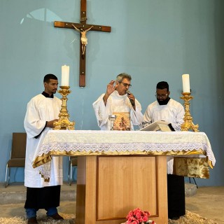 Celebração do Batismo do Senhor na Quase-Paróquia Mãe da Misericórdia